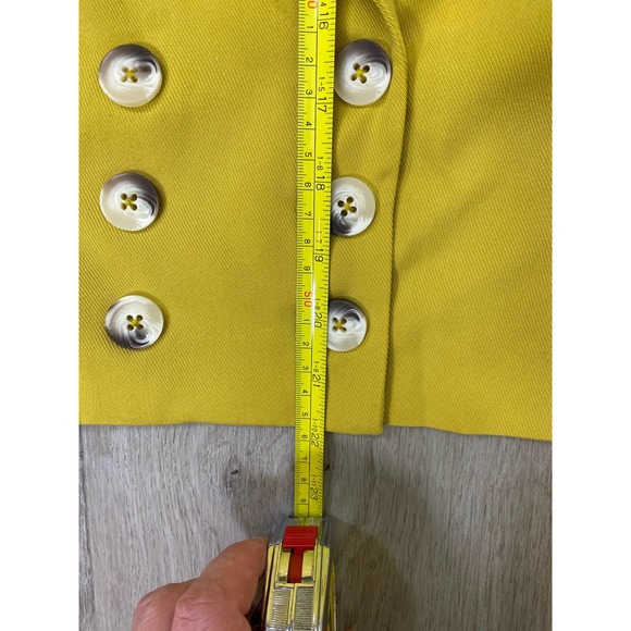 NWT FREE PEOPLE Sz 6 GABBIE VEST SUIT SET 4 PIECE VEST & TROUSER SET IN mustard - Picture 4 of 14